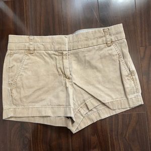 Khaki/Tan J Crew Chino Shorts